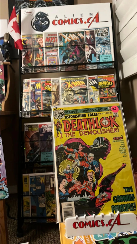 Astonishing Tales (#36 Featuring Deathlok the Demolisher Newsstand Edition Mark Jewellers Insert VG)