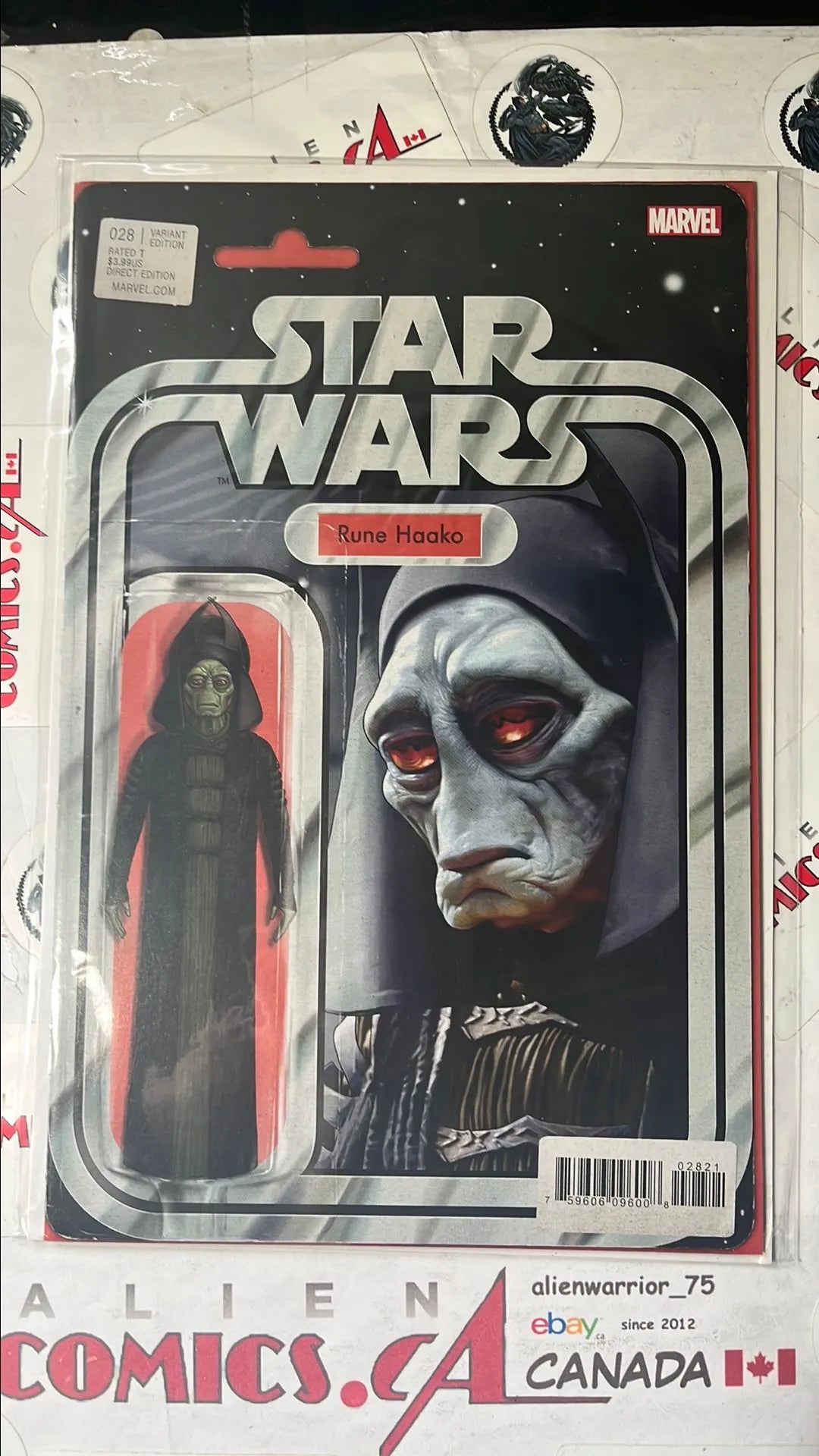 Star Wars (Action Figure Variant #28 Rune Haako NM)