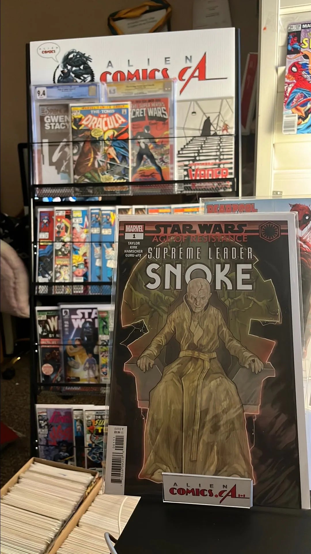 Age of Resistance (#1M Supreme Leader Snoke Cover A NM)