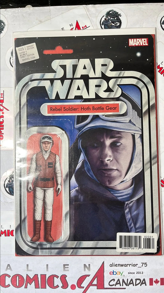 Star Wars (Action Figure Variant #23 Rebel Soldier: Hoth Battle Gear NM)