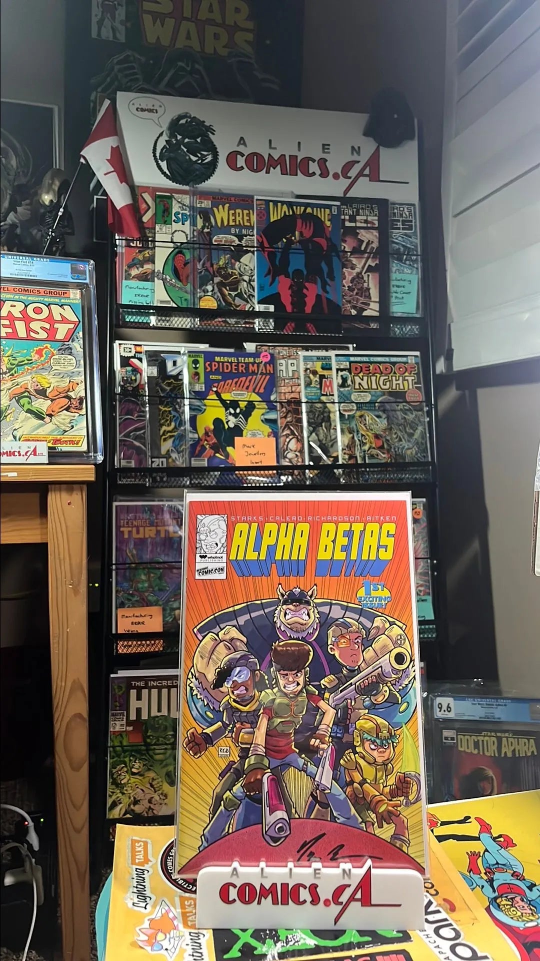 Alpha Betas (#1 Whatnot 2022 Pharcyde Comics Ryan Browne Homage NYCC 2022 Exclusive Variant Limited to 300 copies signed w/ COA NM)