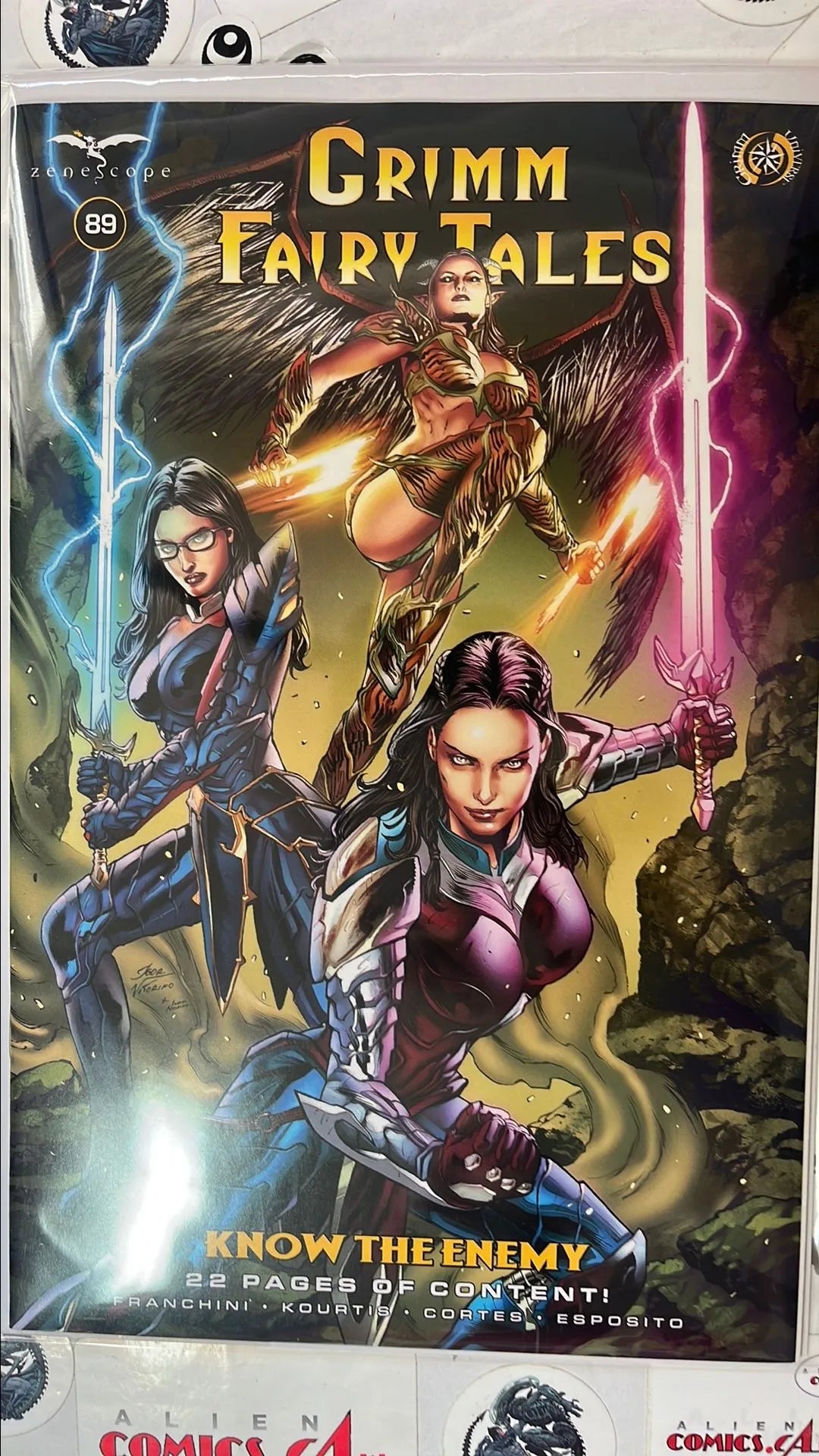 Grimm Fairy Tales (#89 Zenscope 2026 Know The Enemy NM)