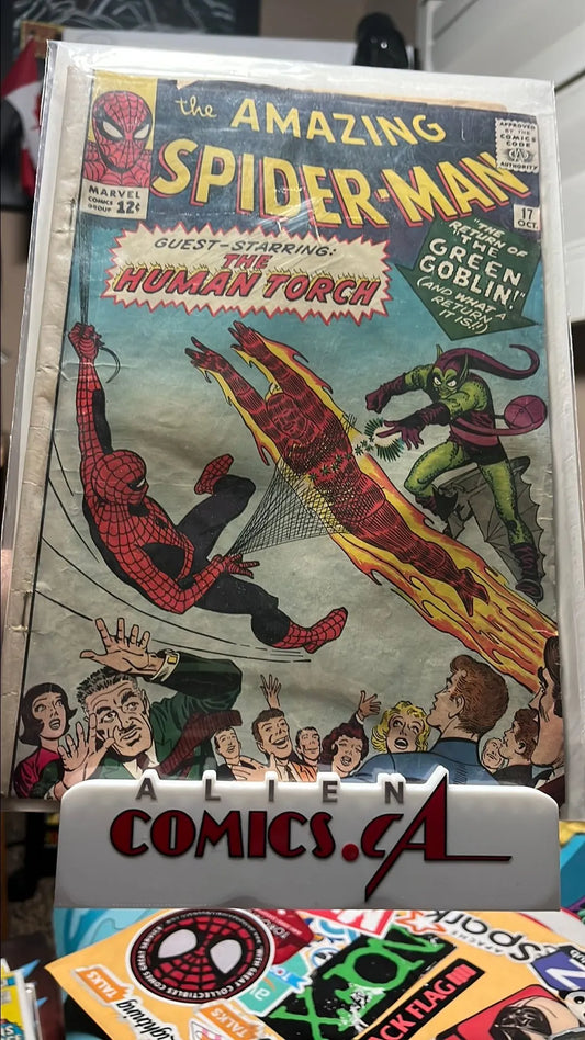 Amazing Spider-man (#17 Return of the Green Goblin 2nd app. Green Goblin Human Torch app. VG)