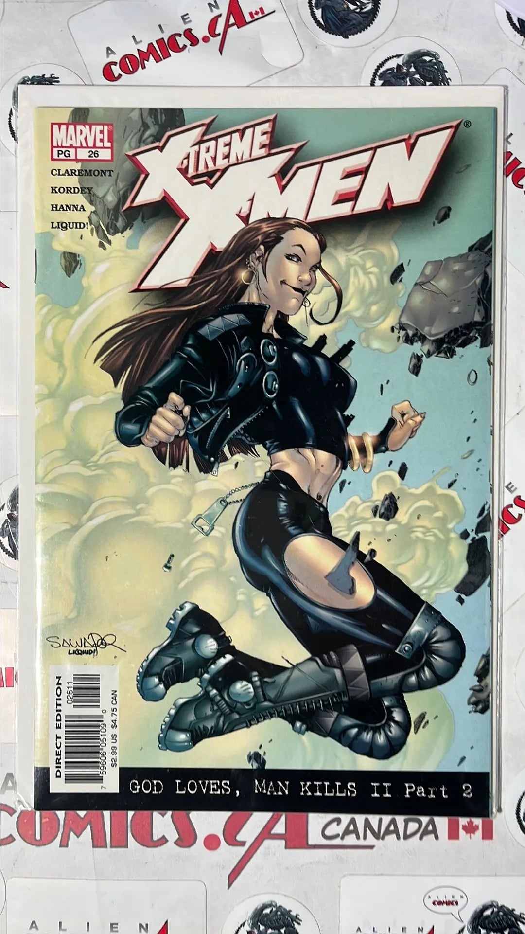 X-Treme X-men (#26 Marvel 2003 Direct Edition Sage NM)