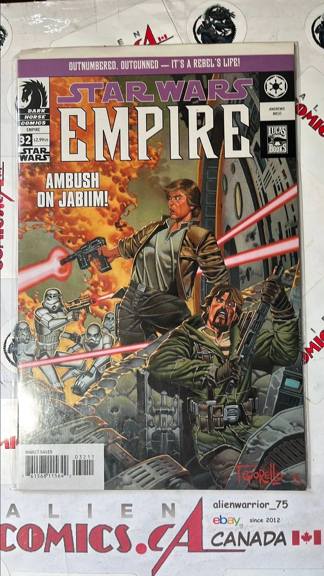 Empire (#32 In The Shadow of Their Fathers Part 3 NM)