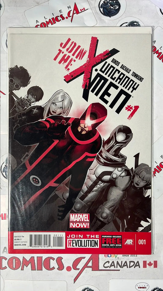 Uncanny X-men (#1 Marvel 2013 Join The X-men 1st app. Goldballs 1st app. Magneto's White Suit NM)