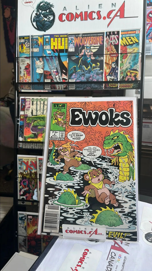 Ewoks (Marvel/Star 75¢ Canadian Price Variant #4 FN/VF)
