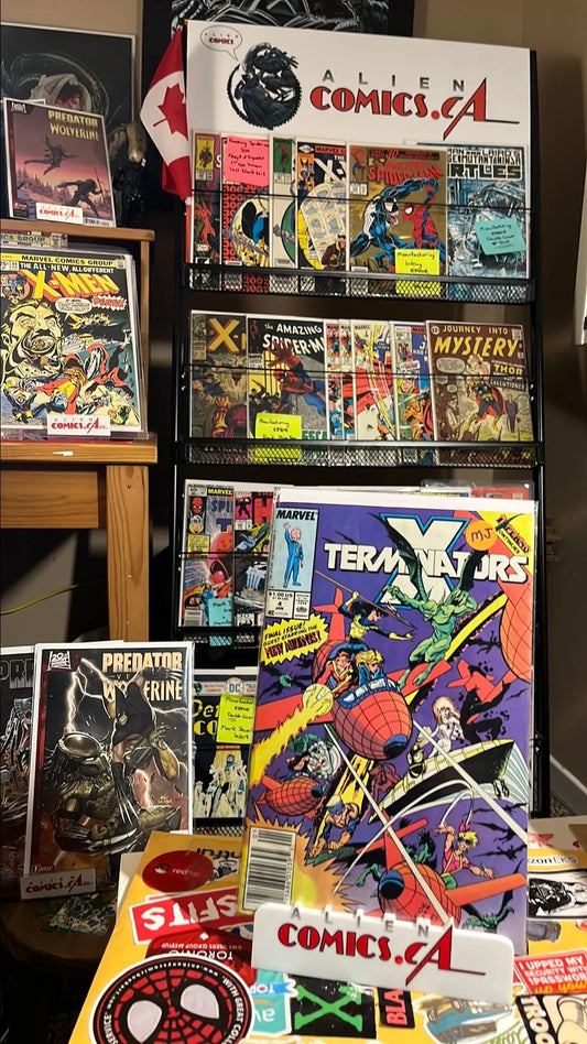 X-Terminators (#4 Newsstand Edition Mark Jewelers Insert Inferno Crossover VG-)
