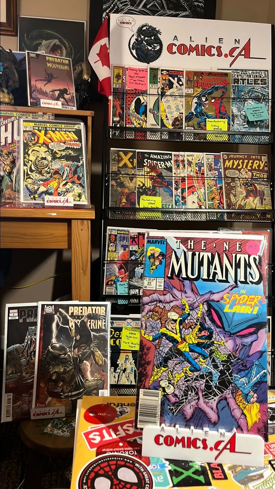 New Mutants (#69 Newsstand Edition Mark Jewelers Insert FN)