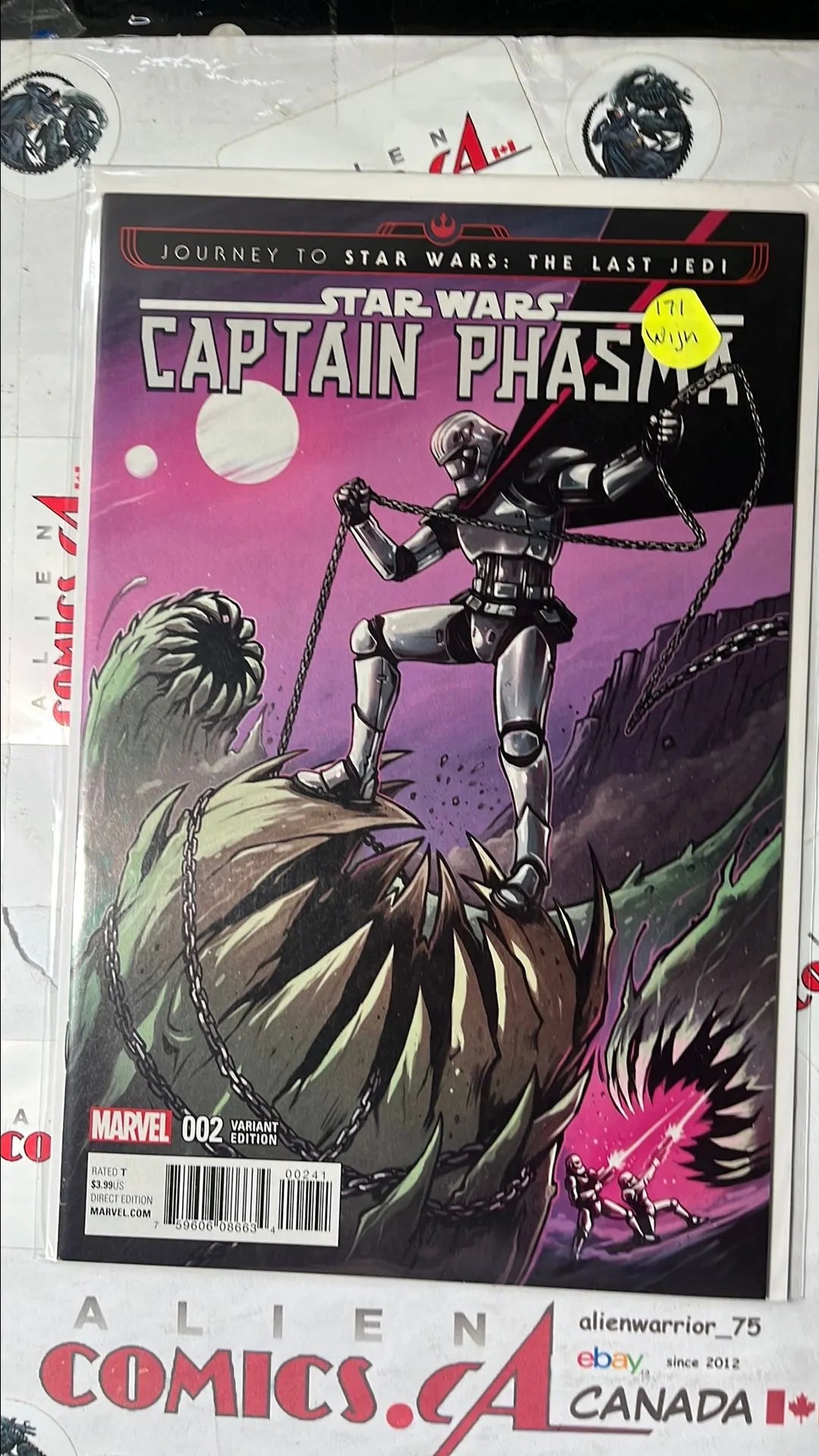 Journey to Episode VIII: The Last Jedi: Captain Phasma (#2C Cover C Variant NM)
