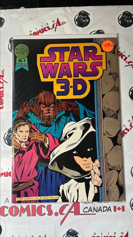 STAR WARS: 3-D (#2 Blackthorne HTF VF+)