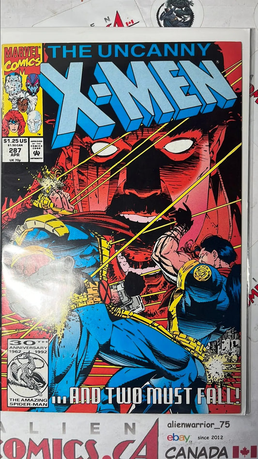 Uncanny X-Men (#287 Direct Edition Bishop Joins X-men Origin of Bishop VF)