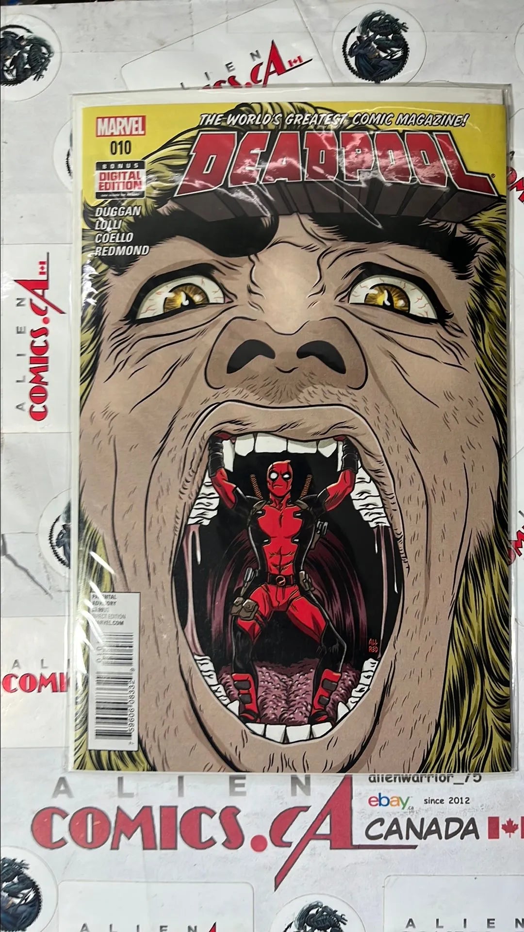 Deadpool (#10 Marvel 2016 Deadpool vs. Sabretooth Part 3 NM)
