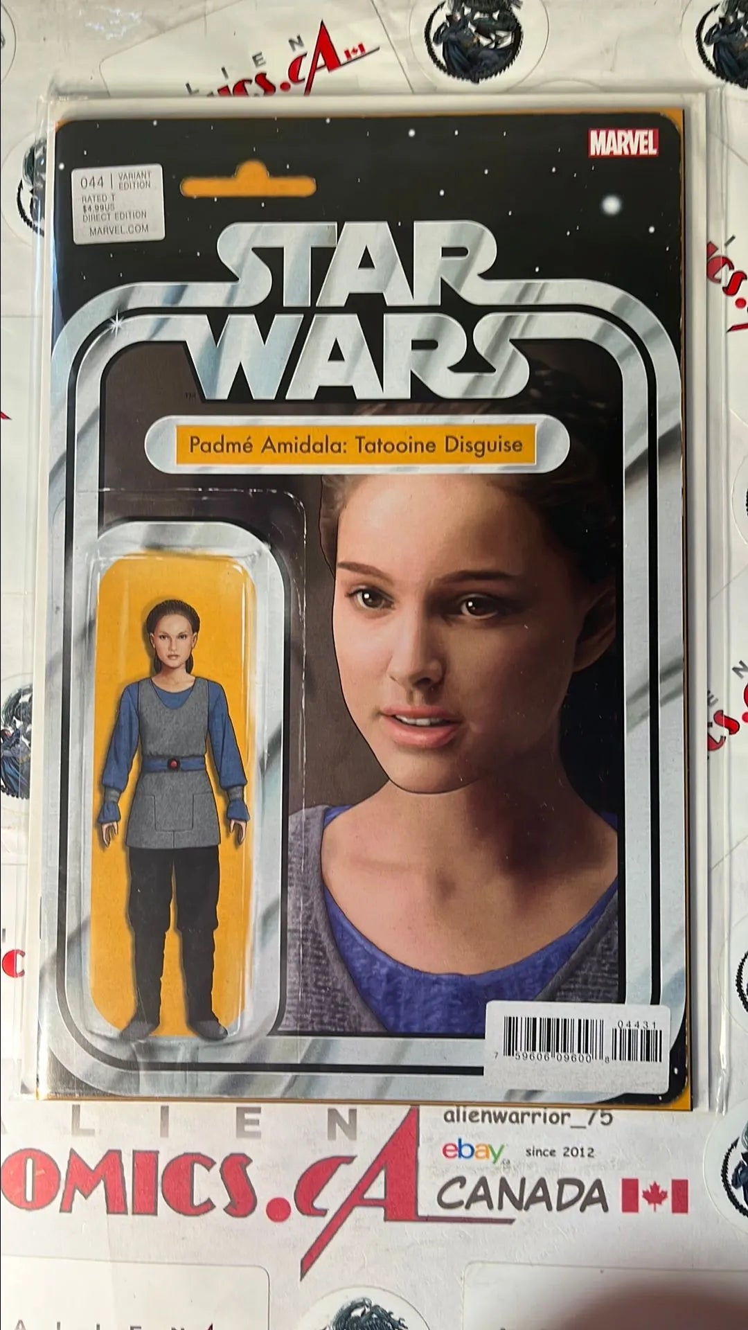 Star Wars (Action Figure Variant #44 Padmé Amidala: Tatooine Disguise NM)