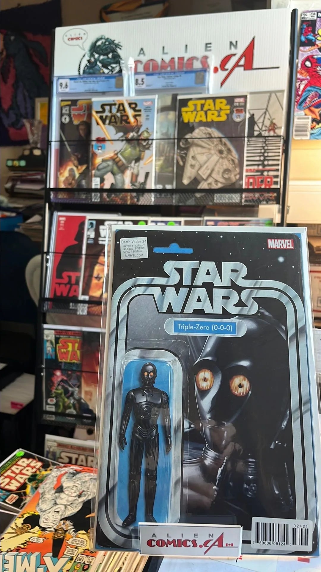 Darth Vader (Action Figure Variant #24 Triple-Zero 0-0-0 NM)