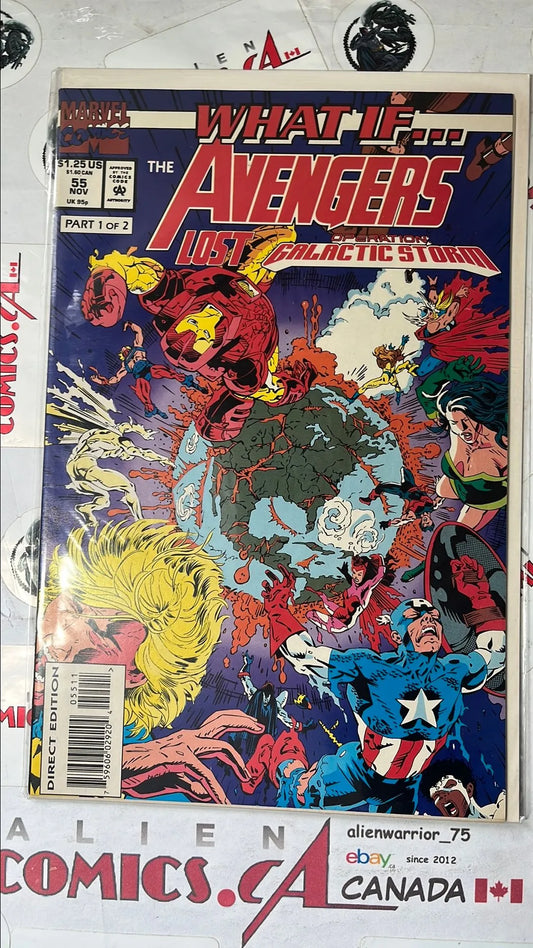 What ...If? (#55 The Avengers Lost Operation: Galactic Storm? Part 1 Direct Edition VF+)