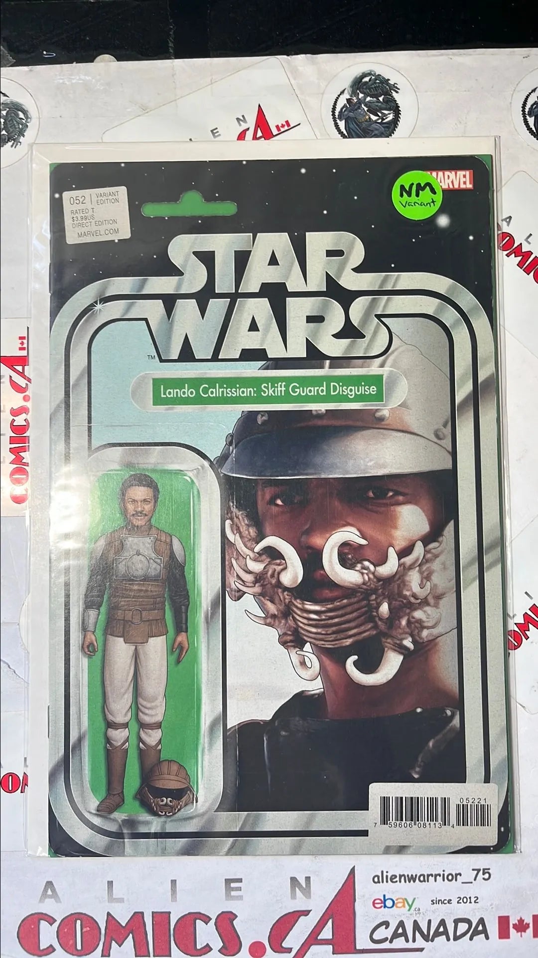 Star Wars (Action Figure Variant #52 Lando Calrissian: Skiff Guard Disguise NM)
