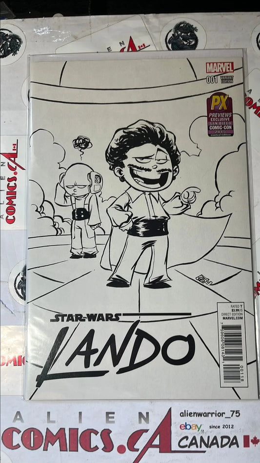 Lando (#1Y Skottie Young SDCC 2015 Sketch Variant NM)