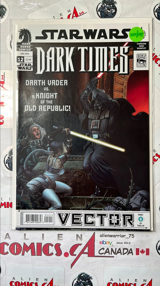 Dark Times (#12 Dark Horse 2006 Vector 6 Darth Vader vs. KOTOR NM)
