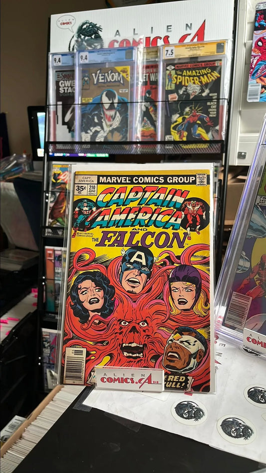 Captain America (#210 35¢ price variant HTF VG)
