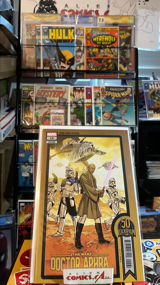 Clone Army Attacks (Doctor Aphra #15 50th Lucasfilm Anniversary Variant NM)