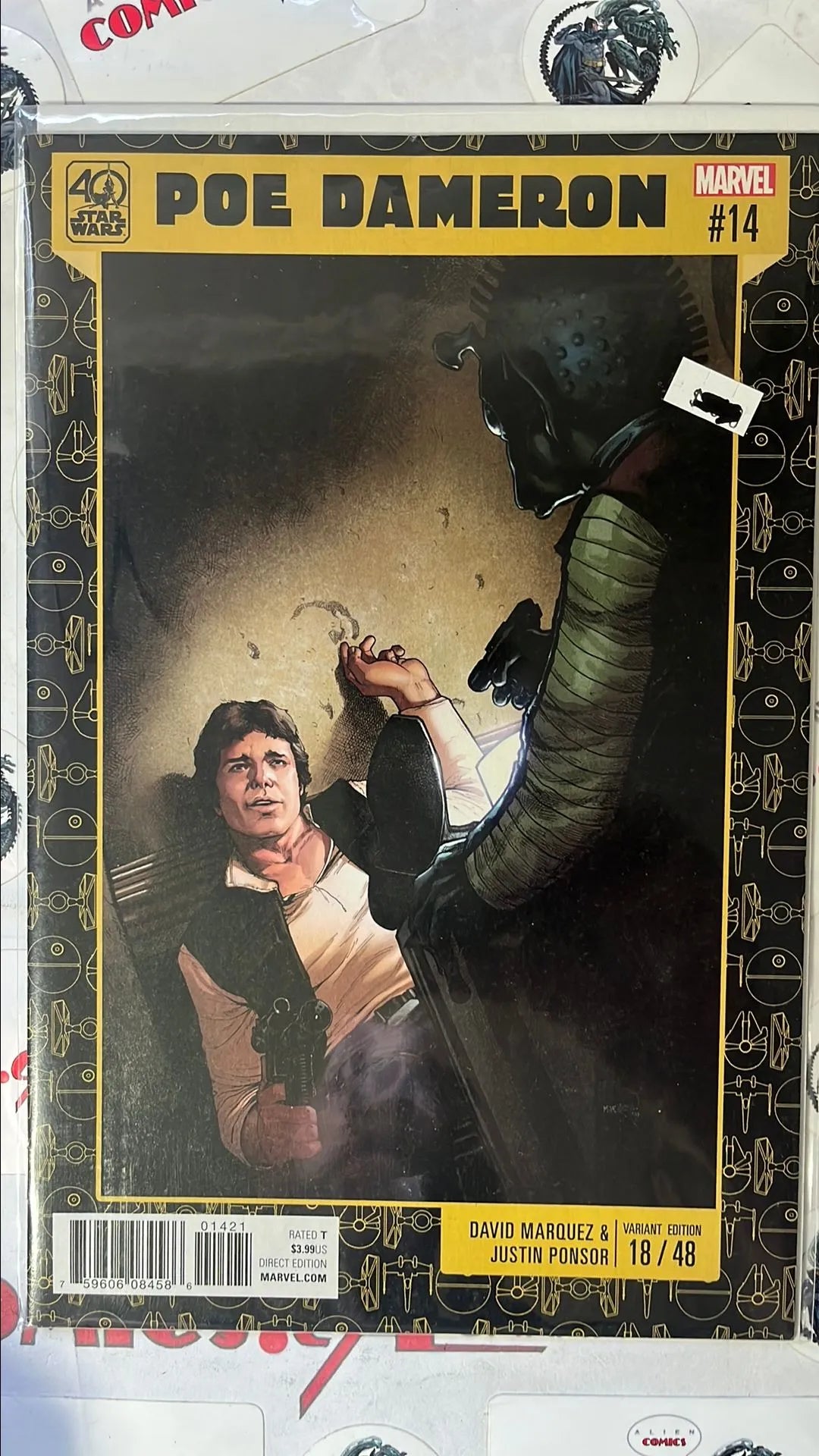40th Anniversary ANH (#18 Poe Dameron #14 NM)