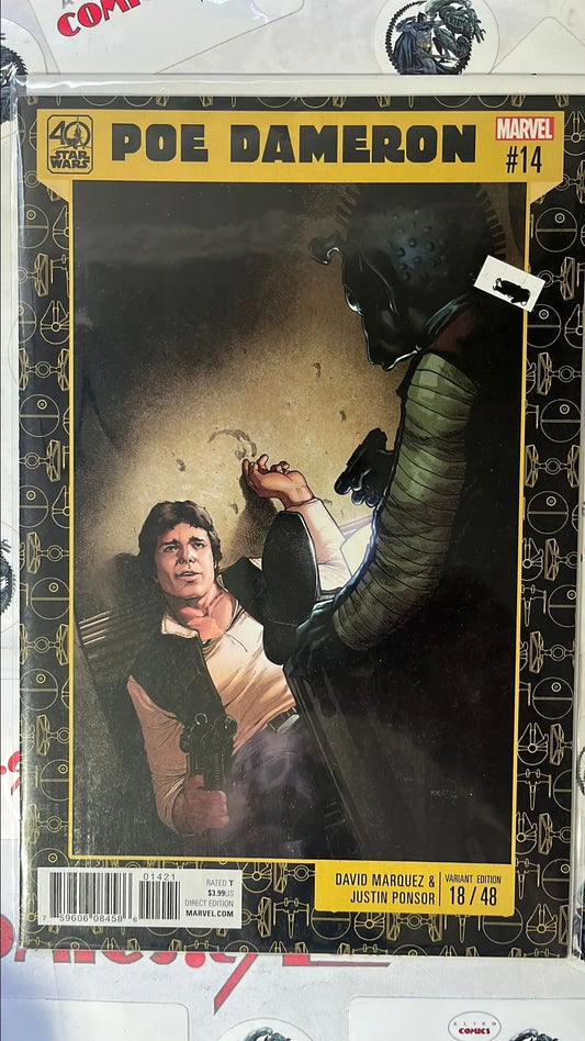 40th Anniversary ANH (#18 Poe Dameron #14 NM)