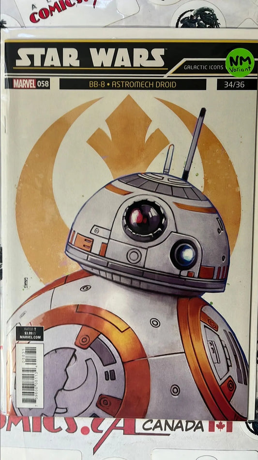 Galactic Icons (#34 BB-8 Astromech Droid NM)