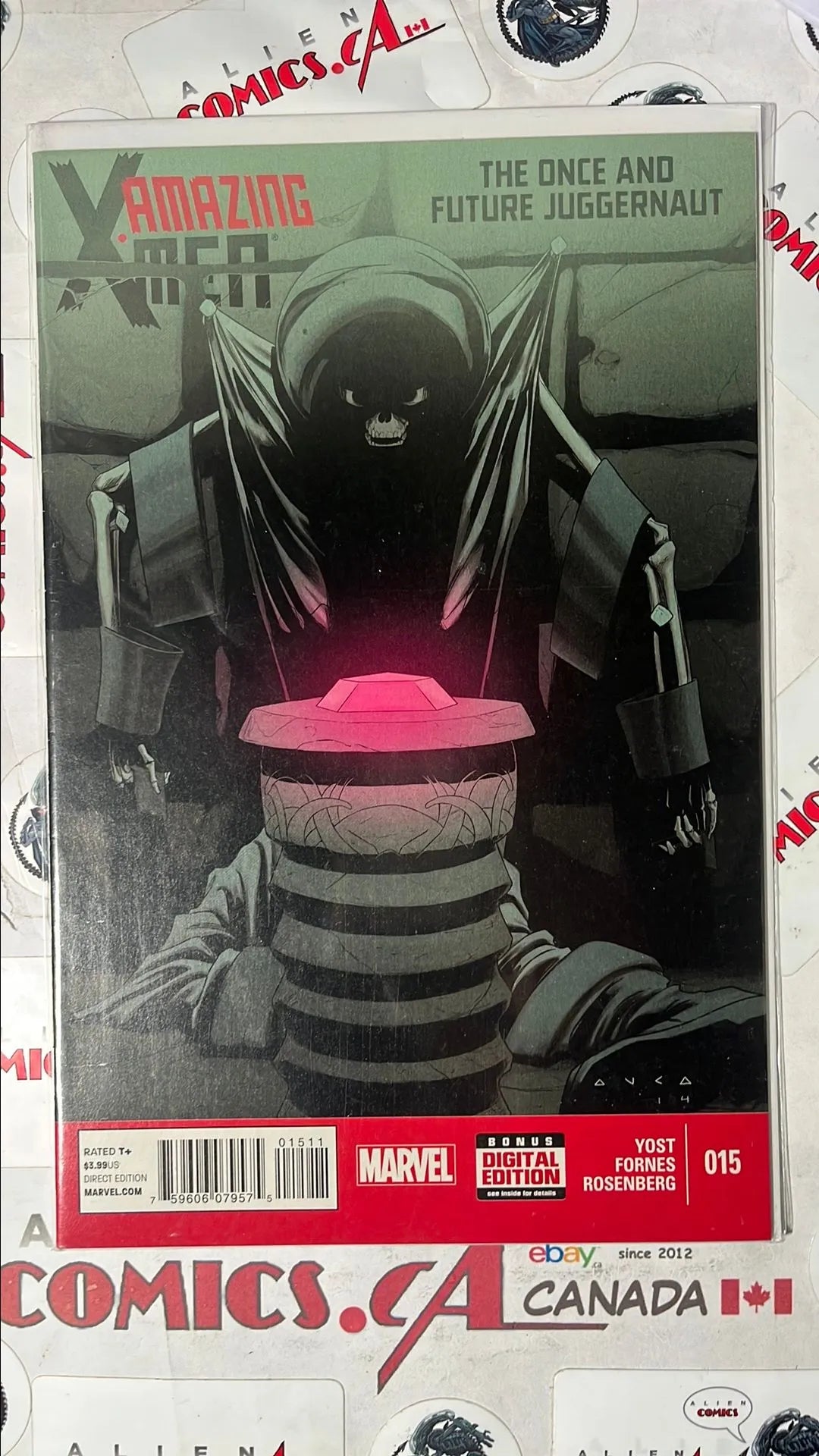 Amazing X-men (#15 Marvel 2015 The Once and Future Juggernaut NM)