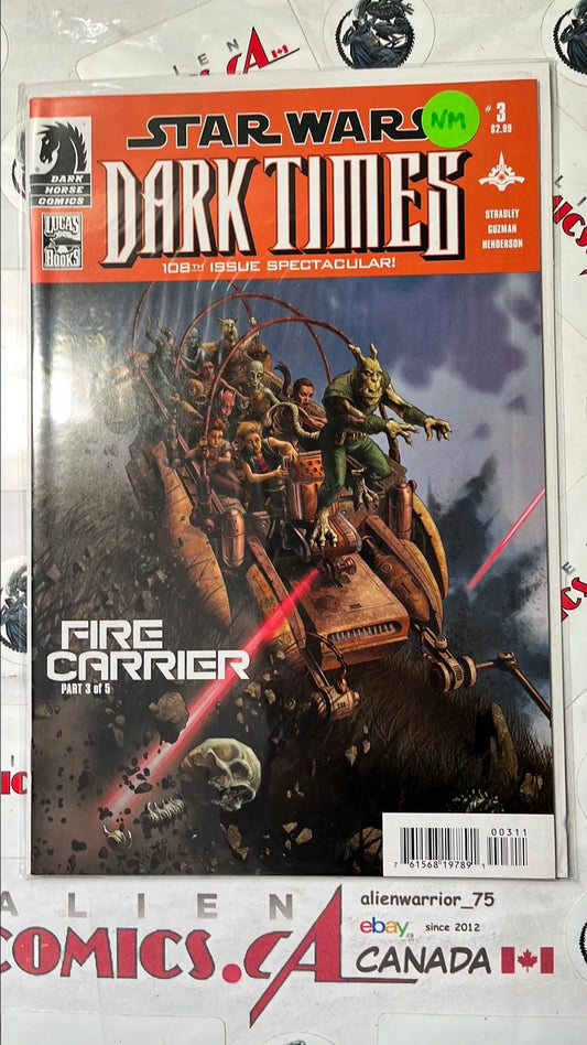 Dark Times (#25 Dark Horse 2013 Fire Carrier 3 NM)