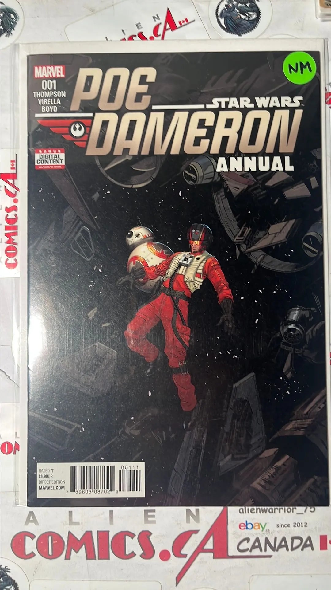 Poe Dameron (Annual #1 Marvel 2017 NM)