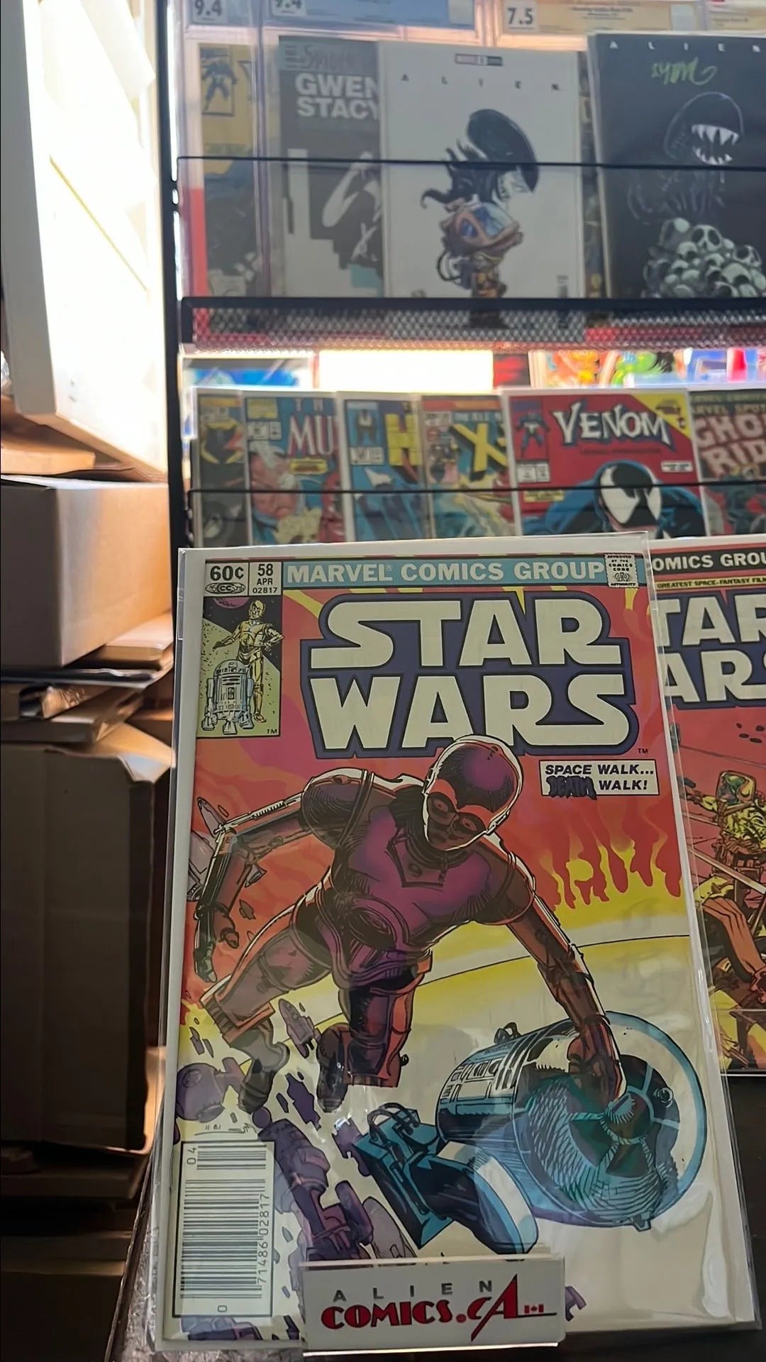 Star Wars (Marvel 1977 #58 Newsstand Edition FN)