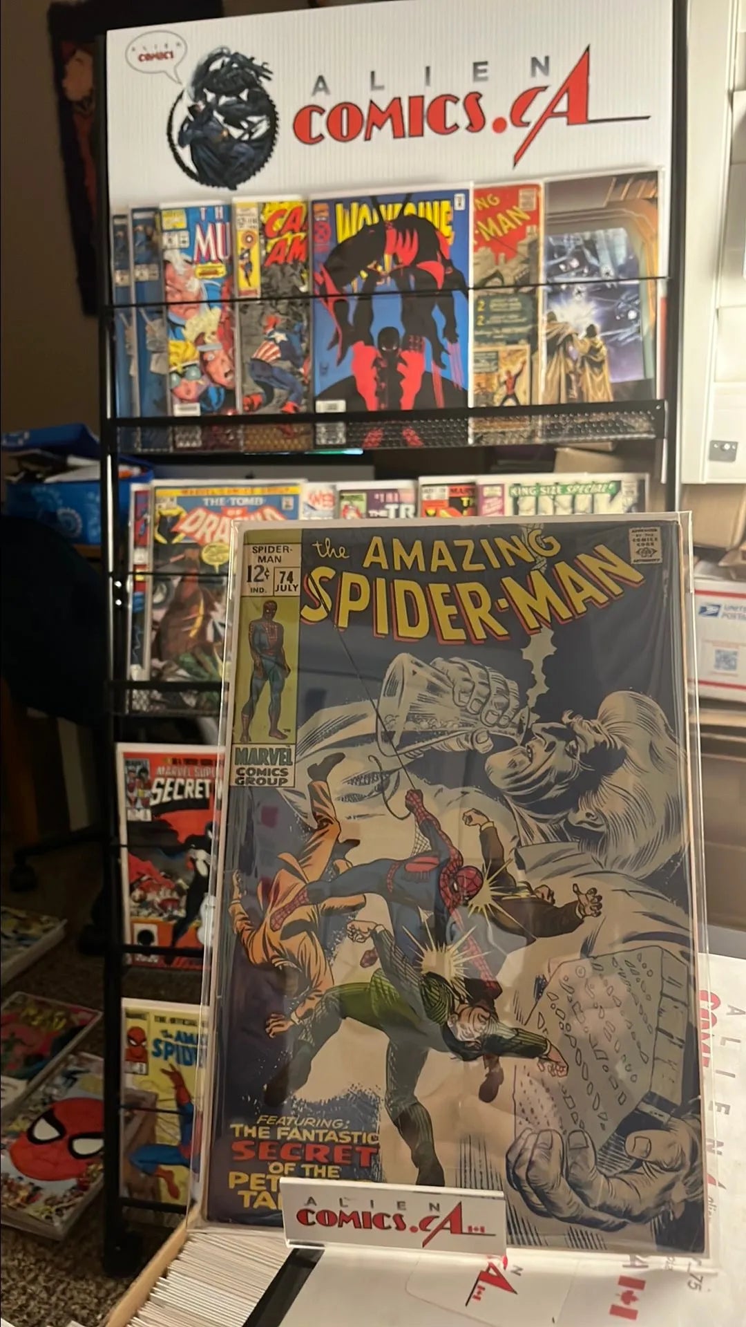 Amazing Spider-man (#74 Last 12¢ Issue Romita Sr. Cover Silvermane app. VG)