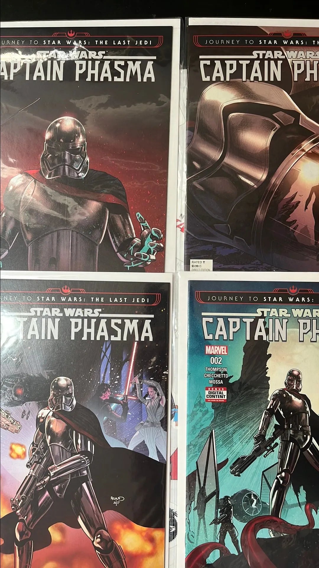 Journey to Episode VIII: The Last Jedi: Captain Phasma (Complete 4-Book Series NM)