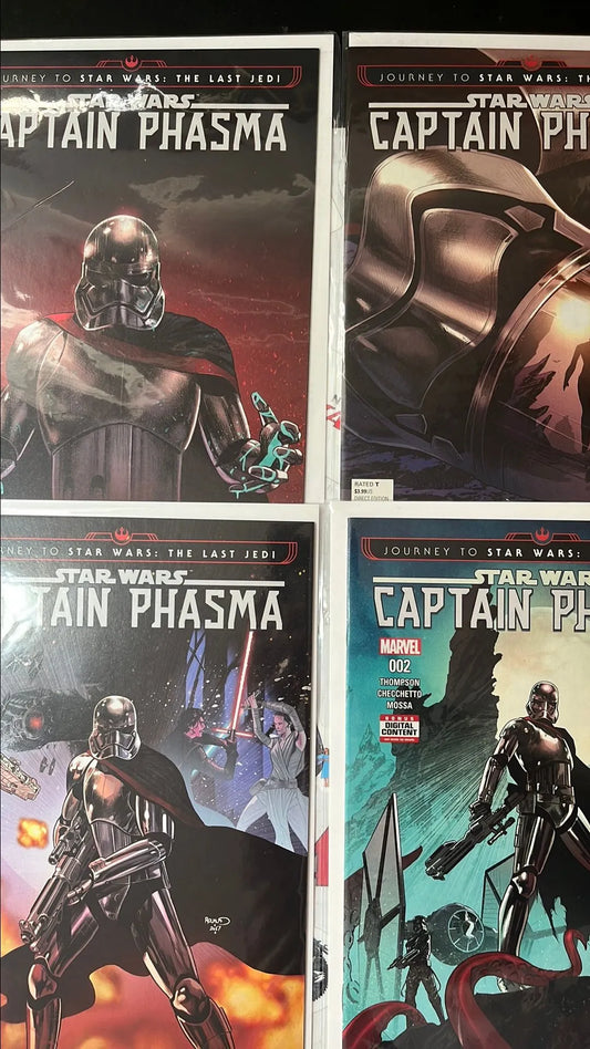 Journey to Episode VIII: The Last Jedi: Captain Phasma (Complete 4-Book Series NM)