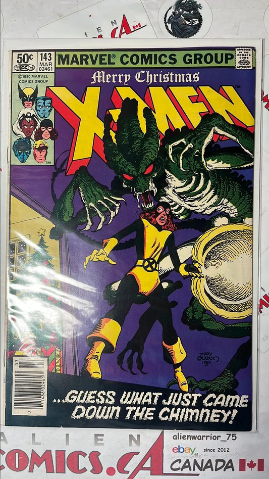 Uncanny X-men (#143 Newsstand Edition Final collaboration of Chris Claremont and John Byrne VF)