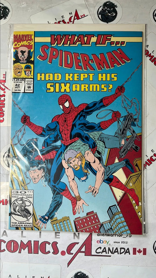 What ...If? (#42 Spider-man Had Kept His Six Arms? 1st app. 6-Armed Spider-man Amazing Fantasy 15 Cover Homage Direct Edition VF+)