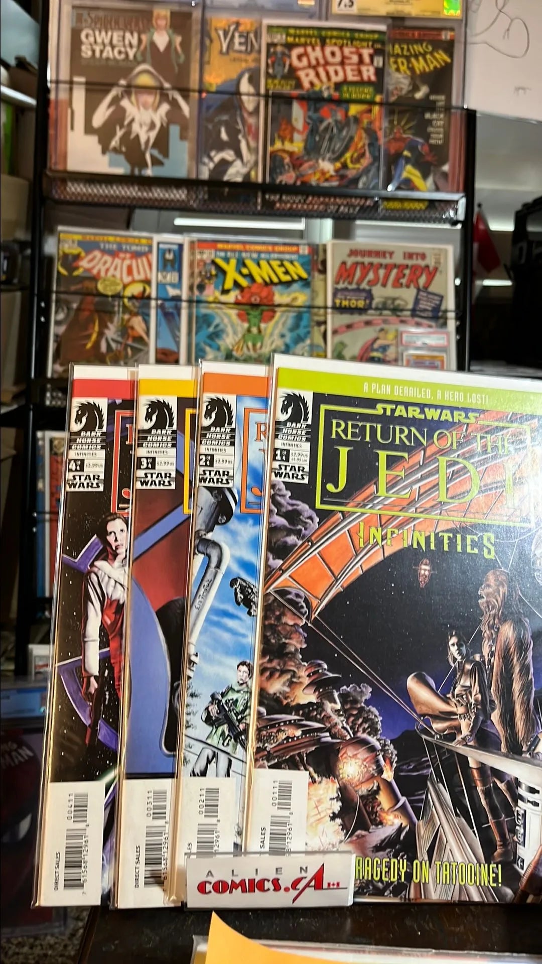 Infinities: Return of the Jedi (Complete Series 4-Book Lot NM)