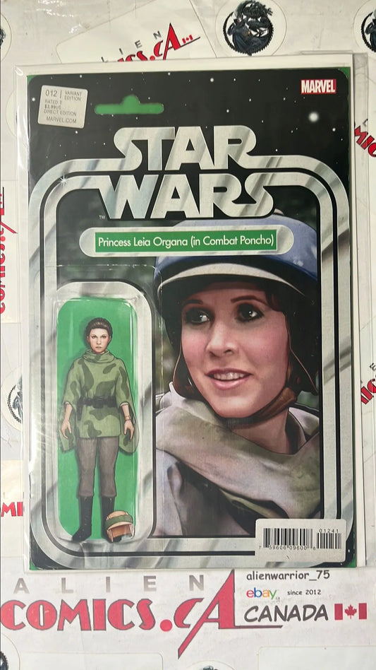 Star Wars (Action Figure Variant #12 Princess Leia Organa In Combat Poncho NM)