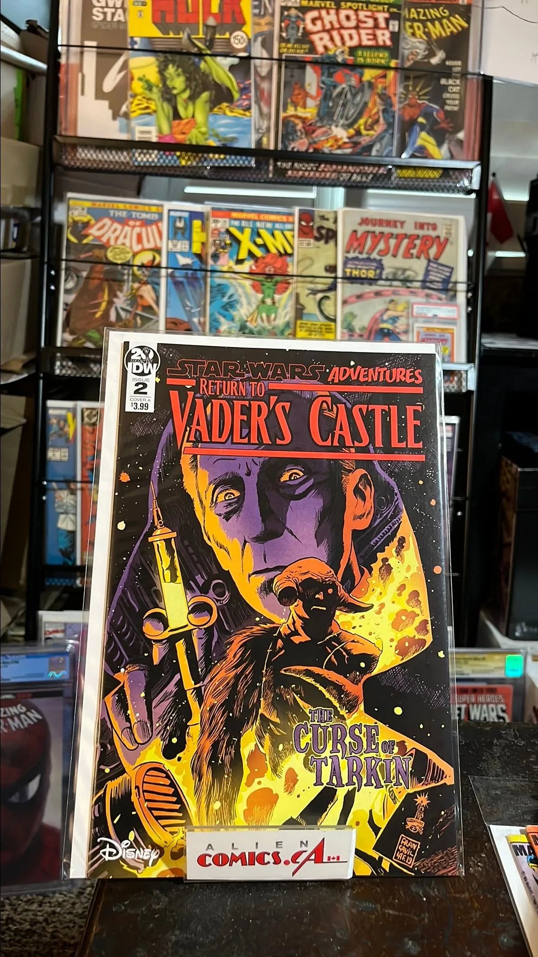Return to Vader's Castle (#2A The Curse of Tarkin Levens Variant NM)