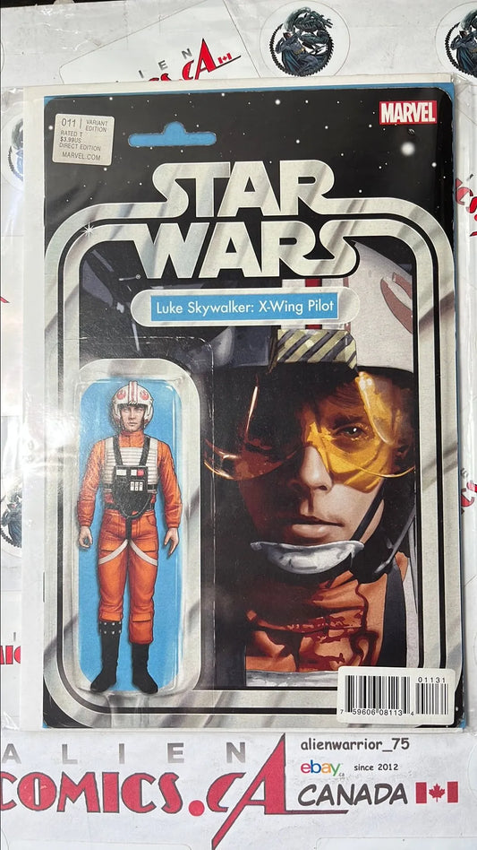 Star Wars (Action Figure Variant #11 Luke Skywalker: X-Wing Pilot NM)