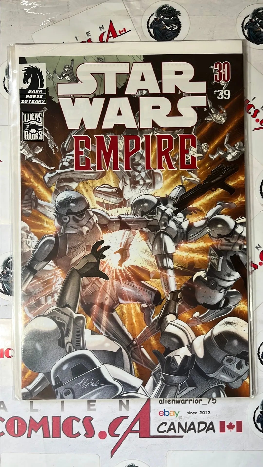 Empire (#39H Hasbro ComicPack Variant The Wrong Side of the War Part 4 NM)