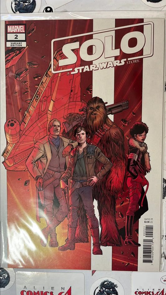 Solo (#2P Adaptation Carlos Pacheco 1:25 Variant 1st app. Dryden Vos Crimson Dawn Leader Appointed by Darth Maul HTF NM)