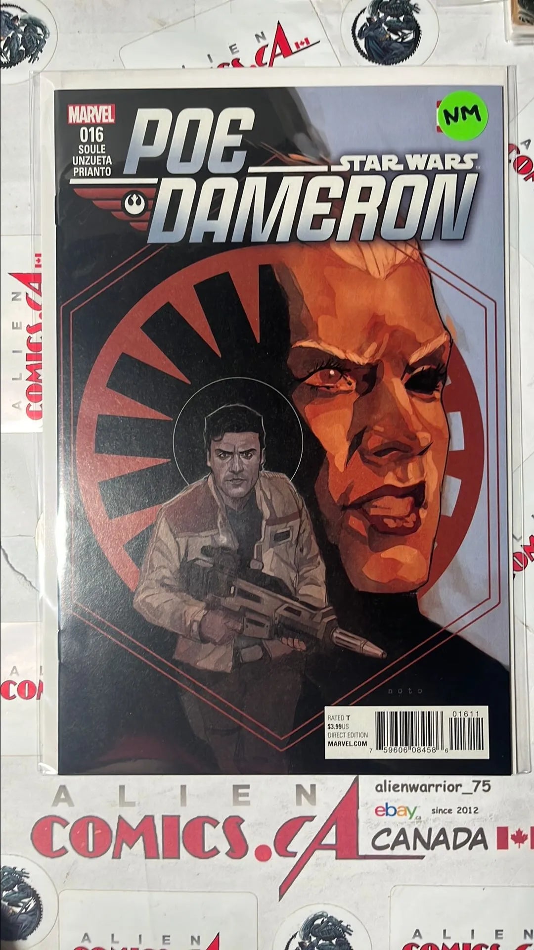 Poe Dameron (#16 Marvel 2015 NM)