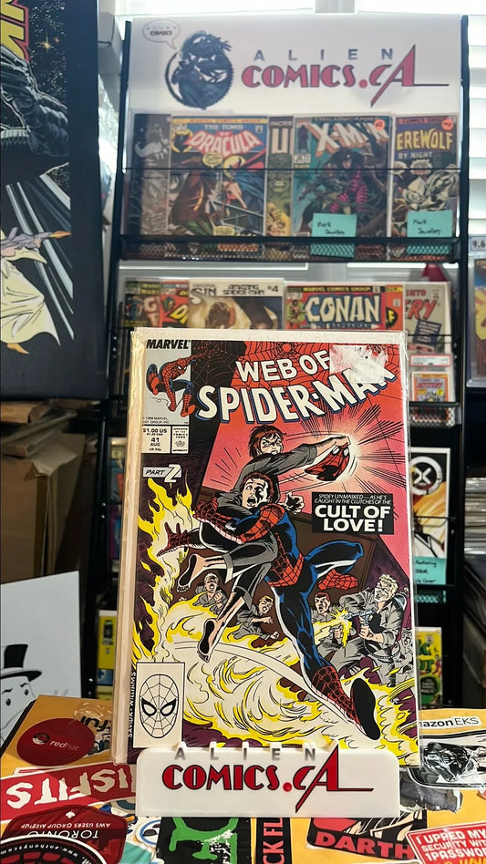 Web of Spider-man (#41 Direct Edition FN/VF)