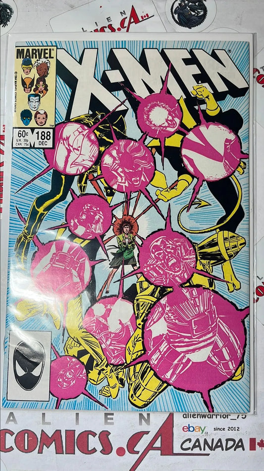 Uncanny X-men (#188 Direct Edition Storm Cover 1st Cameo app. Adversary Direct Edition VF)