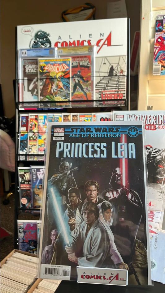 Age of Rebellion (Princess Leia #1B Camuncoli Bonetti Promo Variant NM)