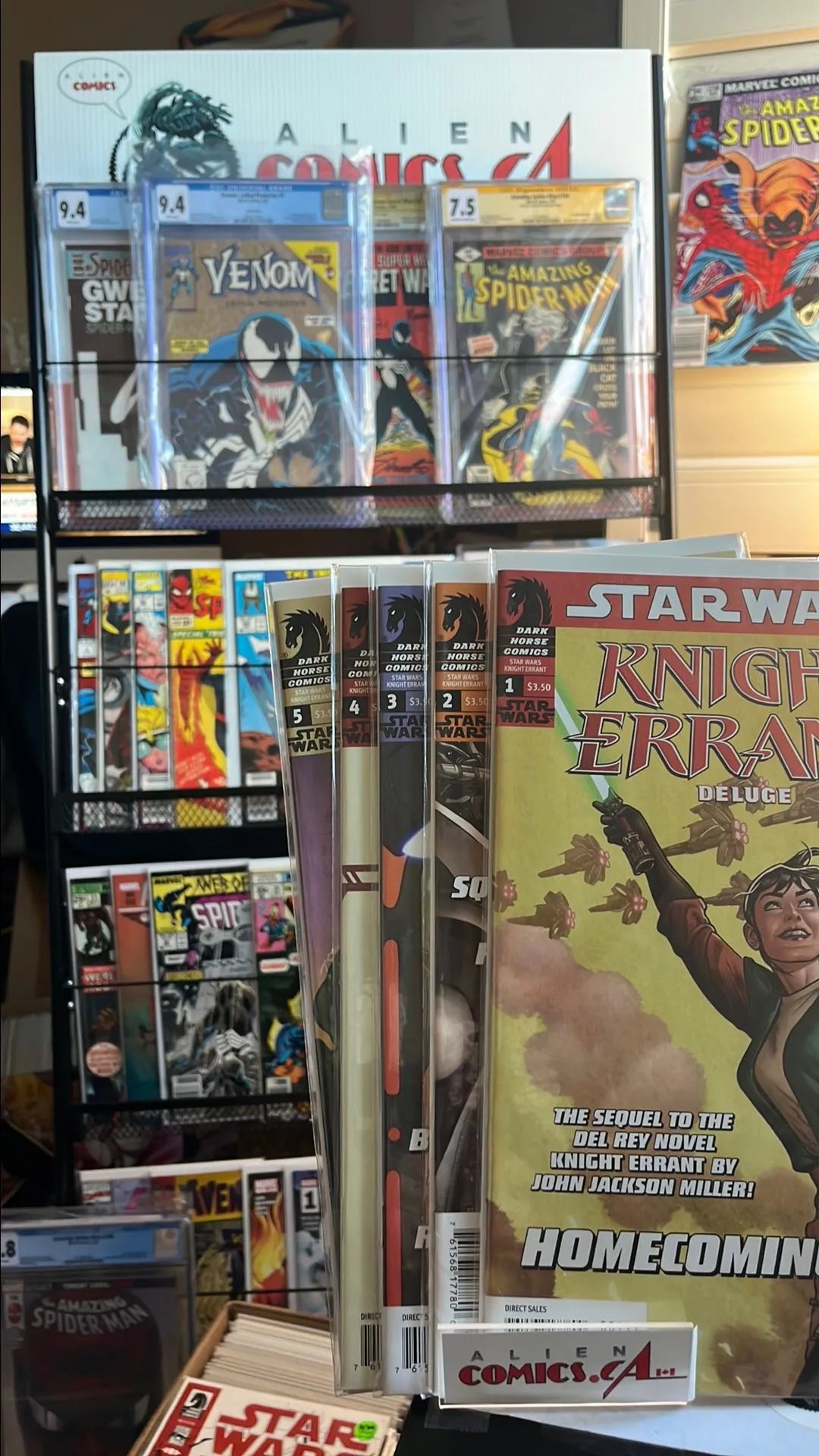 Knight Errant: Deluge Complete Series 5-Book Lot NM