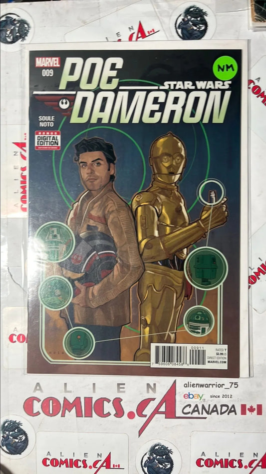 Poe Dameron (#9 Marvel 2015 NM)
