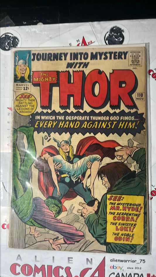 Journey into Mystery (#110 With The Mighty Thor Every Hand Against Him! VG+)